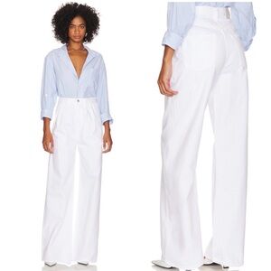 NWT Citizens of Humanity Maritzy Pleated Trouser in Prism 27